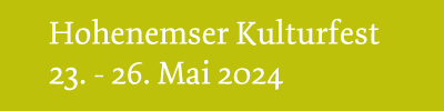Hohenemser Kulturfest