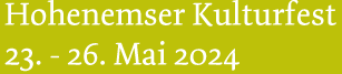 Hohenemser Kulturfest